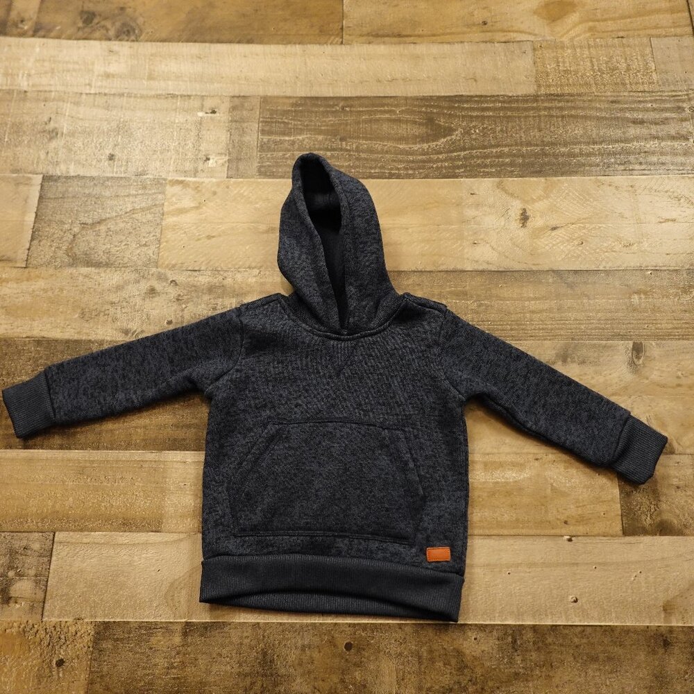 7 For All Mankind Toddler Hoodie - Size 24M‎ - Blue Heather